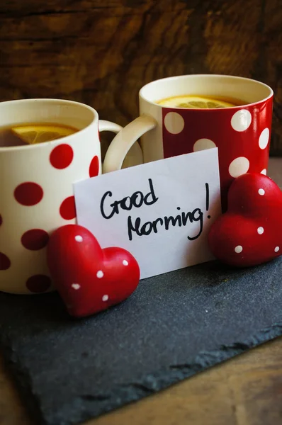 Чай время — стоковое фото