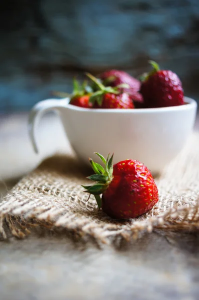 Erdbeeren — Stockfoto