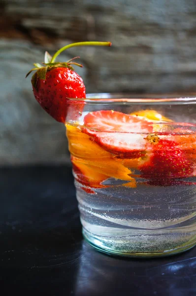 Strawbery lemonade — Stock Photo, Image