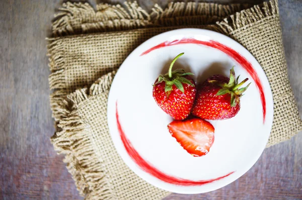 Fragole fresche — Foto Stock