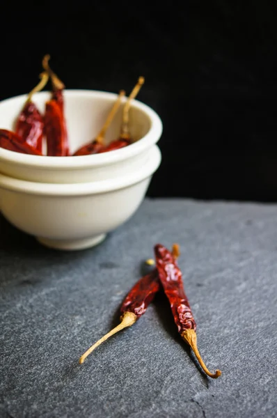干热红辣椒 — 图库照片