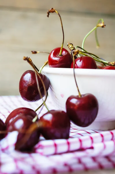 Cerises douces rouges — Photo