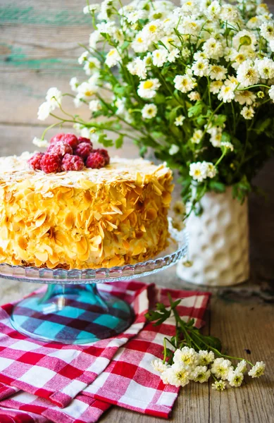 Almond cake — Stock Photo, Image