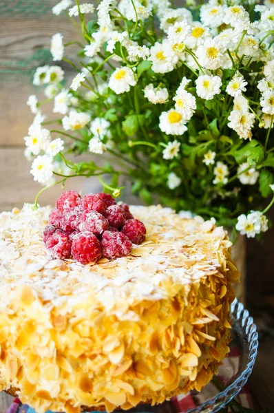 Almond cake — Stock Photo, Image