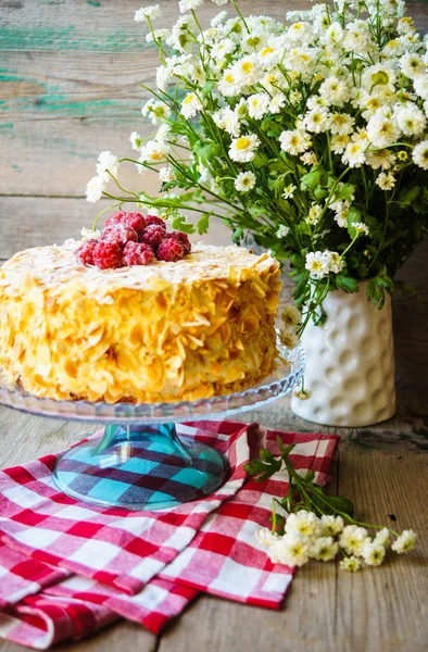 Almond cake — Stock Photo, Image