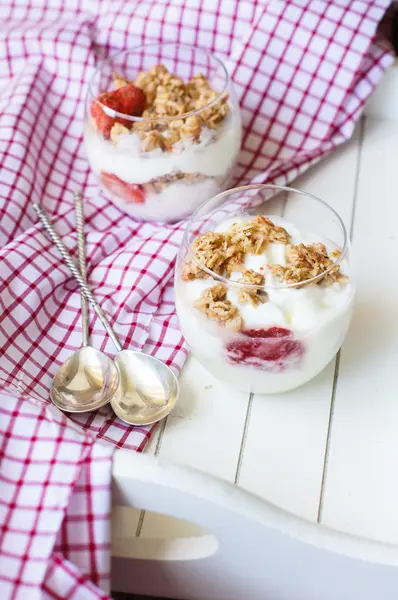 Gesundes Frühstück — Stockfoto