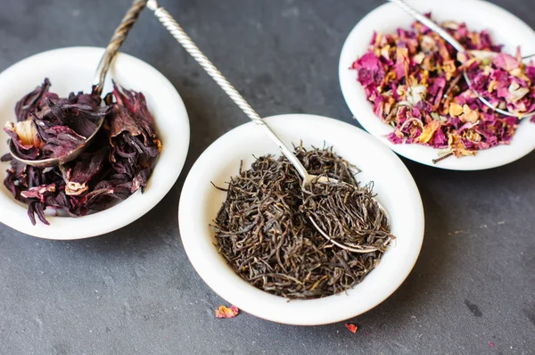 Té de capullo rosa — Foto de Stock