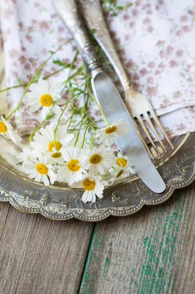 Ajuste de la tabla de verano — Foto de Stock