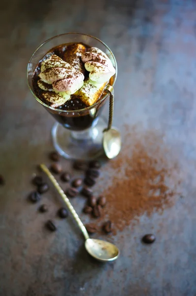 Marshmallow and coffee — Stock Photo, Image