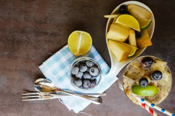 Frisk dessert — Stockfoto