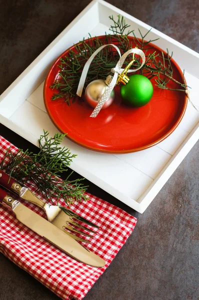 Decorazione tempo di Natale — Foto Stock