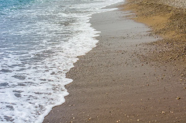 Sea and sand beach — Stock Photo, Image