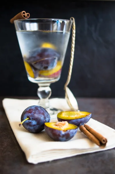 Citronnade aux prunes — Photo