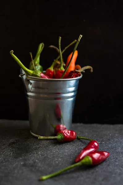 Würzige Chilischoten — Stockfoto