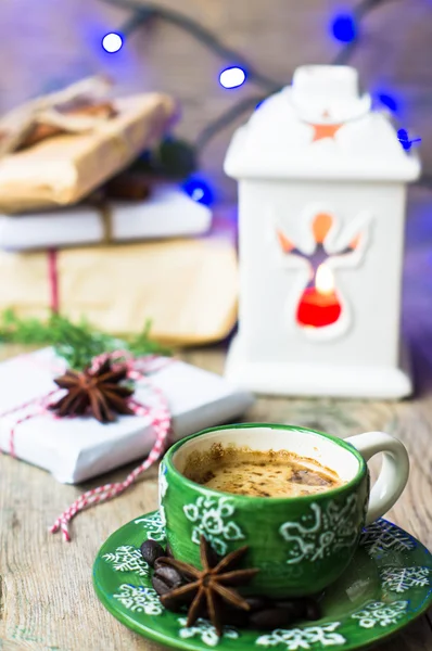 Weihnachtskaffee — Stockfoto