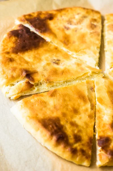 Traditional georgian dish - khachapuri — Stock Photo, Image