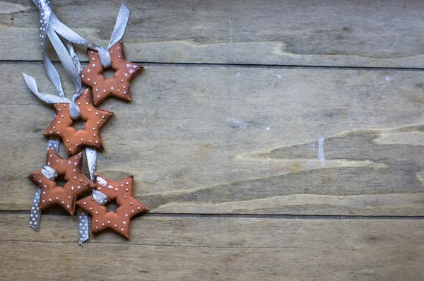 Biscotti di Natale di pan di zenzero — Foto Stock