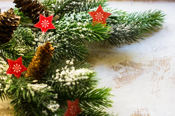 時間のクリスマスの装飾 — ストック写真