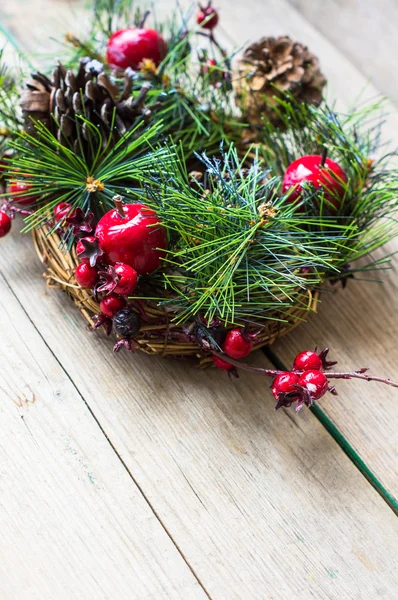 Tijd kerstversiering — Stockfoto