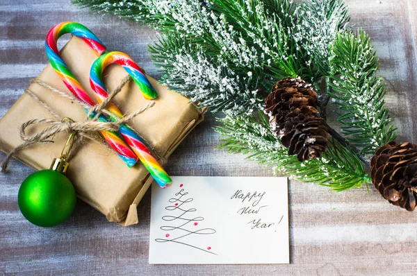 Tempo de Natal no interior — Fotografia de Stock