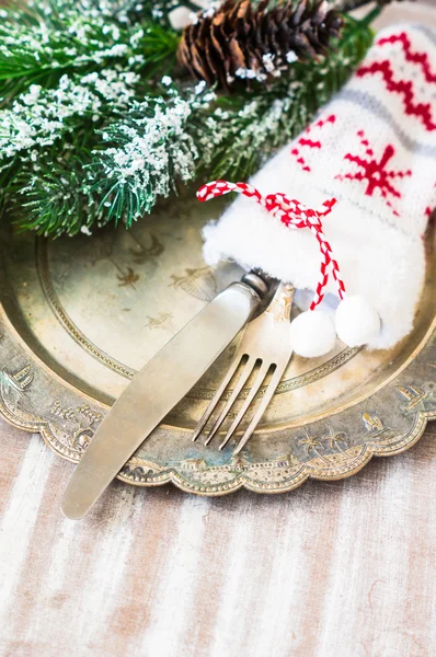 Kersttijd in interieur — Stockfoto