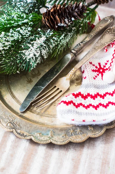 Kersttijd in interieur — Stockfoto