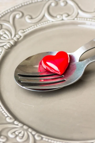 Saint Valentines day decorations — Stock Photo, Image