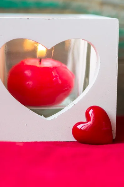 Saint Valentines day decorations — Stock Photo, Image