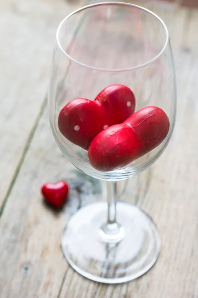 Decoraciones del día de San Valentín — Foto de Stock