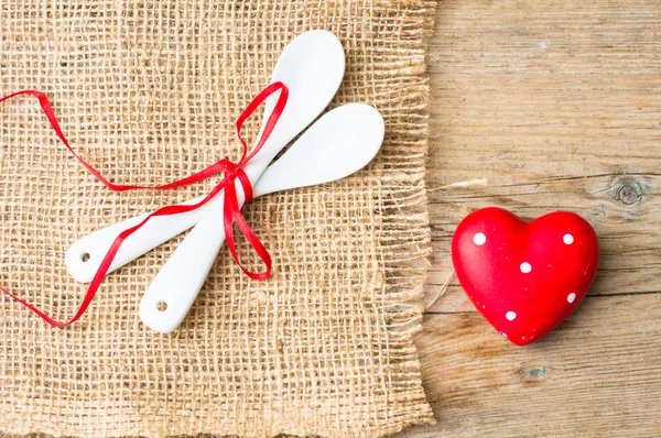 Valentinstag im Vintage-Stil — Stockfoto