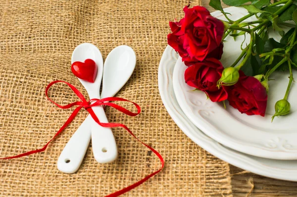 Saint Valentines day in vintage style — Stock Photo, Image