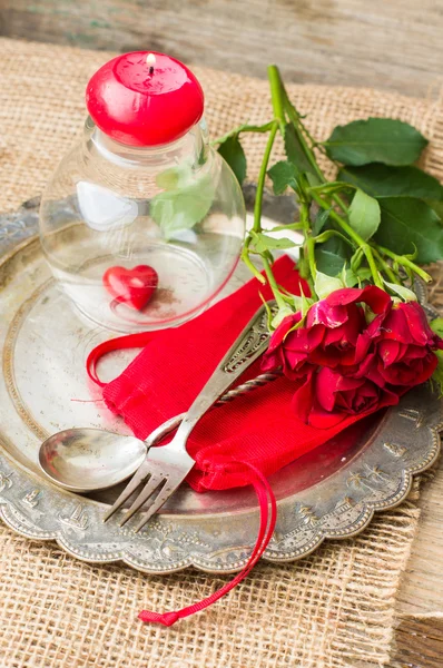 Dia de São Valentim em estilo vintage — Fotografia de Stock