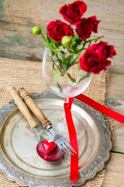 San Valentino in stile vintage — Foto Stock