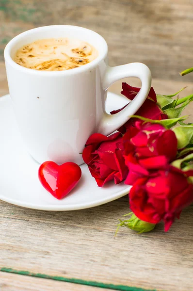 Saint Valentines day in vintage style — Stock Photo, Image