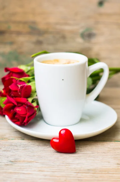 Saint Valentines day in vintage style — Stock Photo, Image