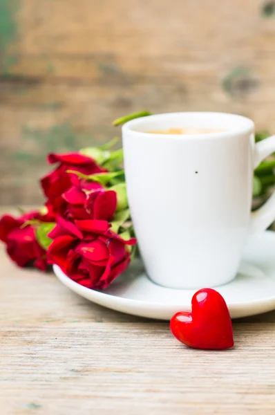 Saint Valentines day in vintage style — Stock Photo, Image