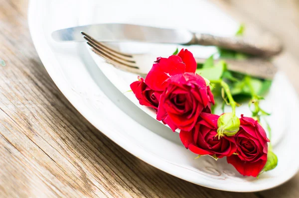 Dia de São Valentim em estilo vintage — Fotografia de Stock