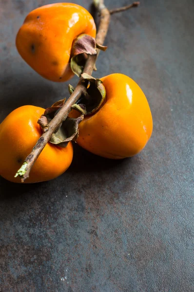 Owoce dojrzałe persimmons — Zdjęcie stockowe