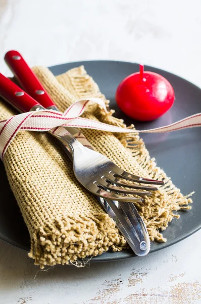 Vintage table set — Stock Photo, Image