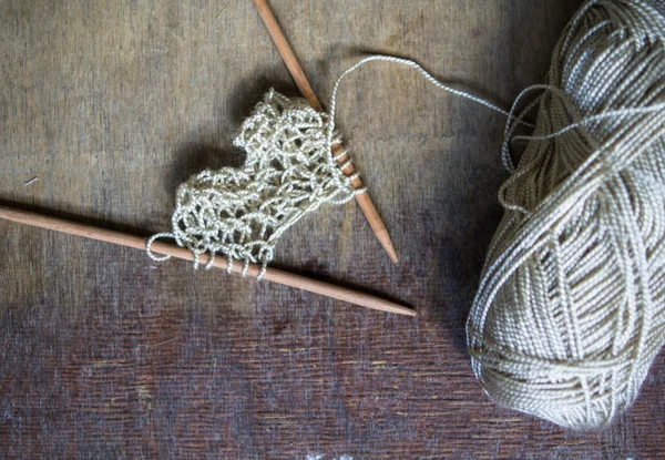 Tools for knitting — Stock Photo, Image