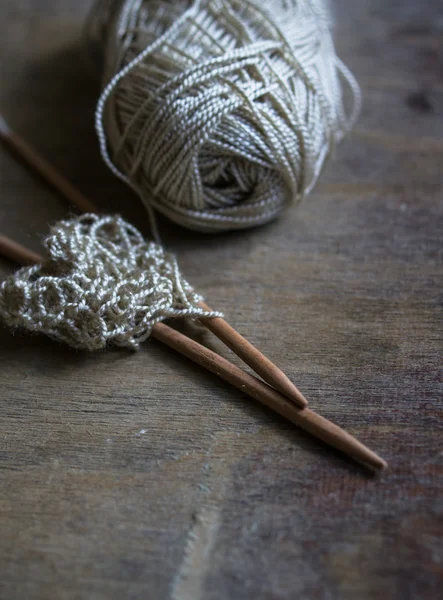 Tools for knitting — Stock Photo, Image