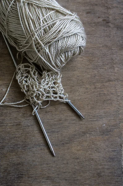 Tools for knitting — Stock Photo, Image