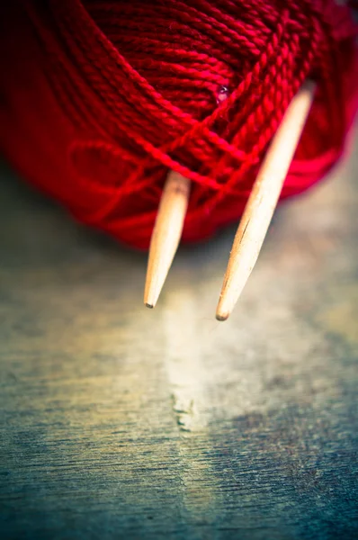 Tools for knitting — Stock Photo, Image