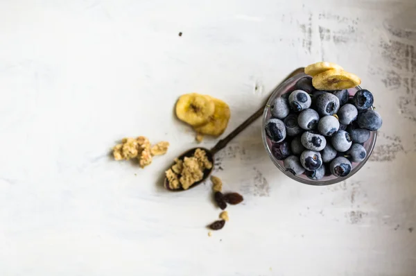 Colazione sana con bacche — Foto Stock