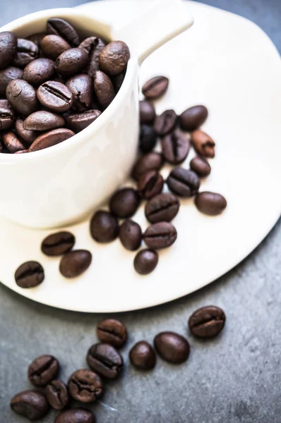 Primer plano de granos de café —  Fotos de Stock