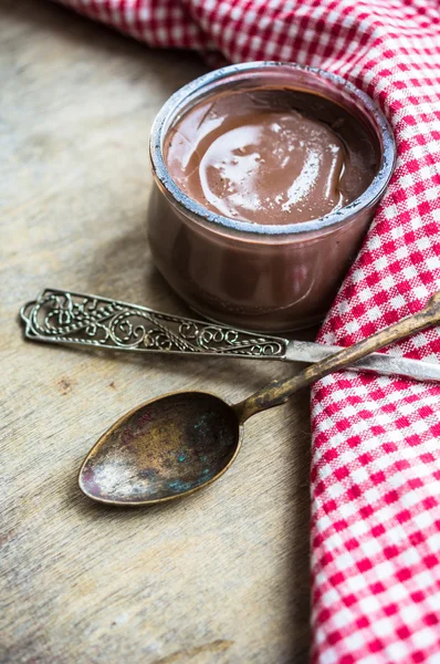 Postre de chocolate francés —  Fotos de Stock