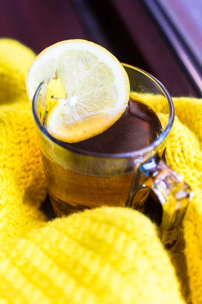 Glass of tea — Stock Photo, Image