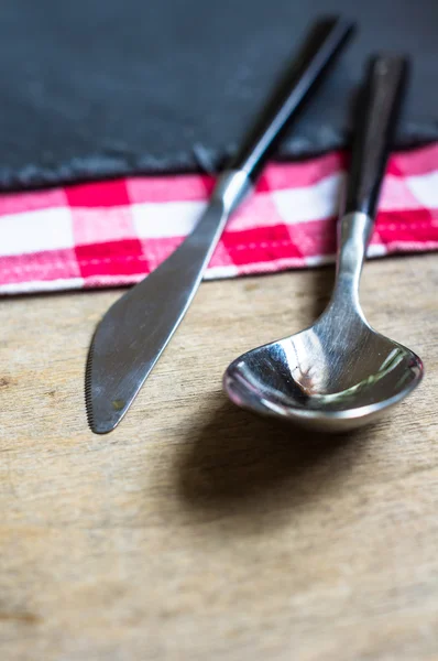 Rustik dukningen — Stockfoto