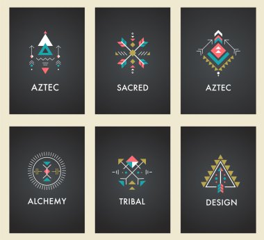 Ezoterik, Alchemy, kutsal geometri, kabile ve Aztek, kutsal geometri, gizemli şekiller, simgeler