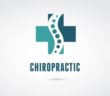 Chiropractic, Masaj, sırt ağrısı ve osteopati simgesi